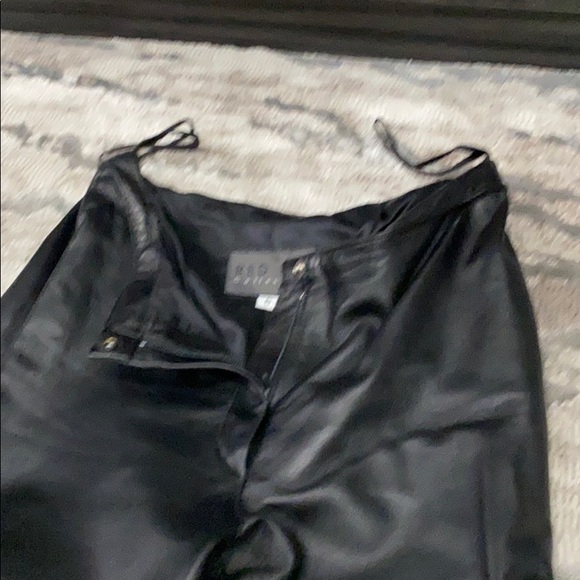 Red kid Leather Pants - Picture 7 of 9